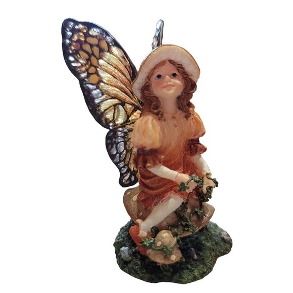boyds bears Laurel Faeriesprites Stained Glass Fairy Wings Boyd Figurine collect - Picture 1 of 11